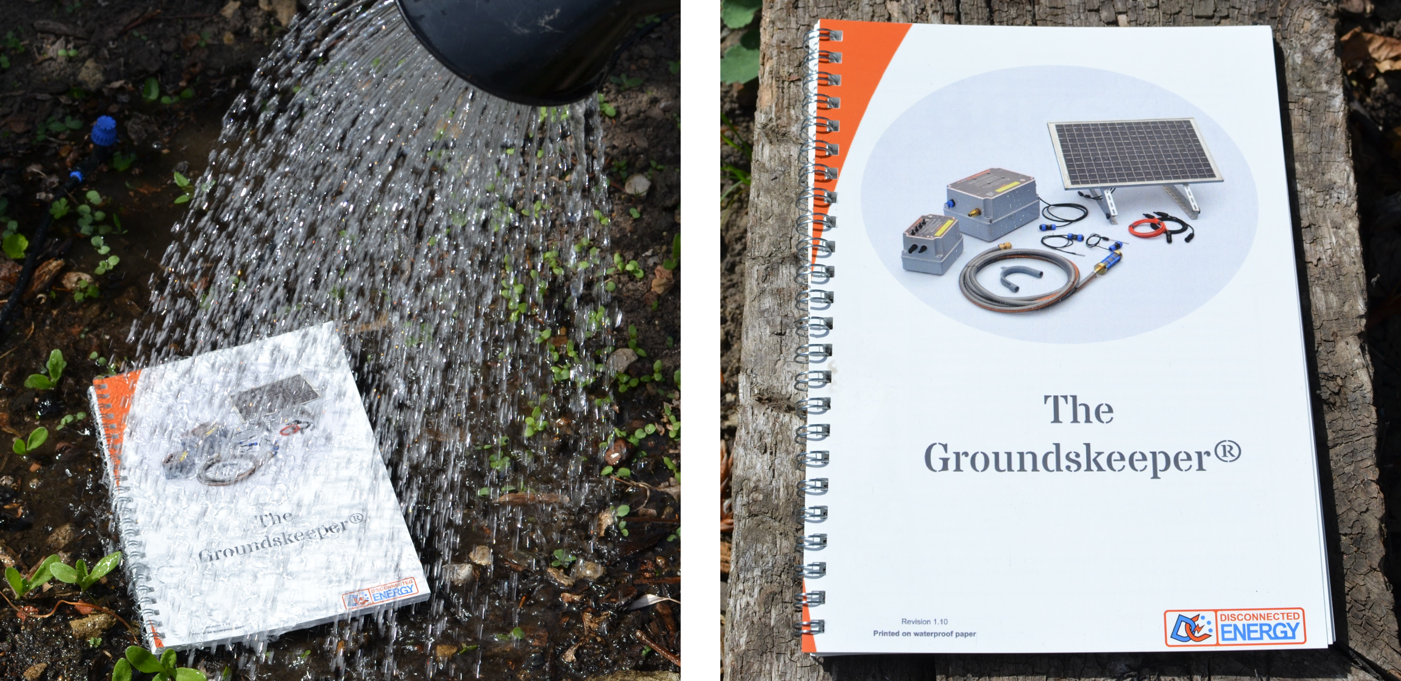 The Groundskeeper manual - How waterproof is it?